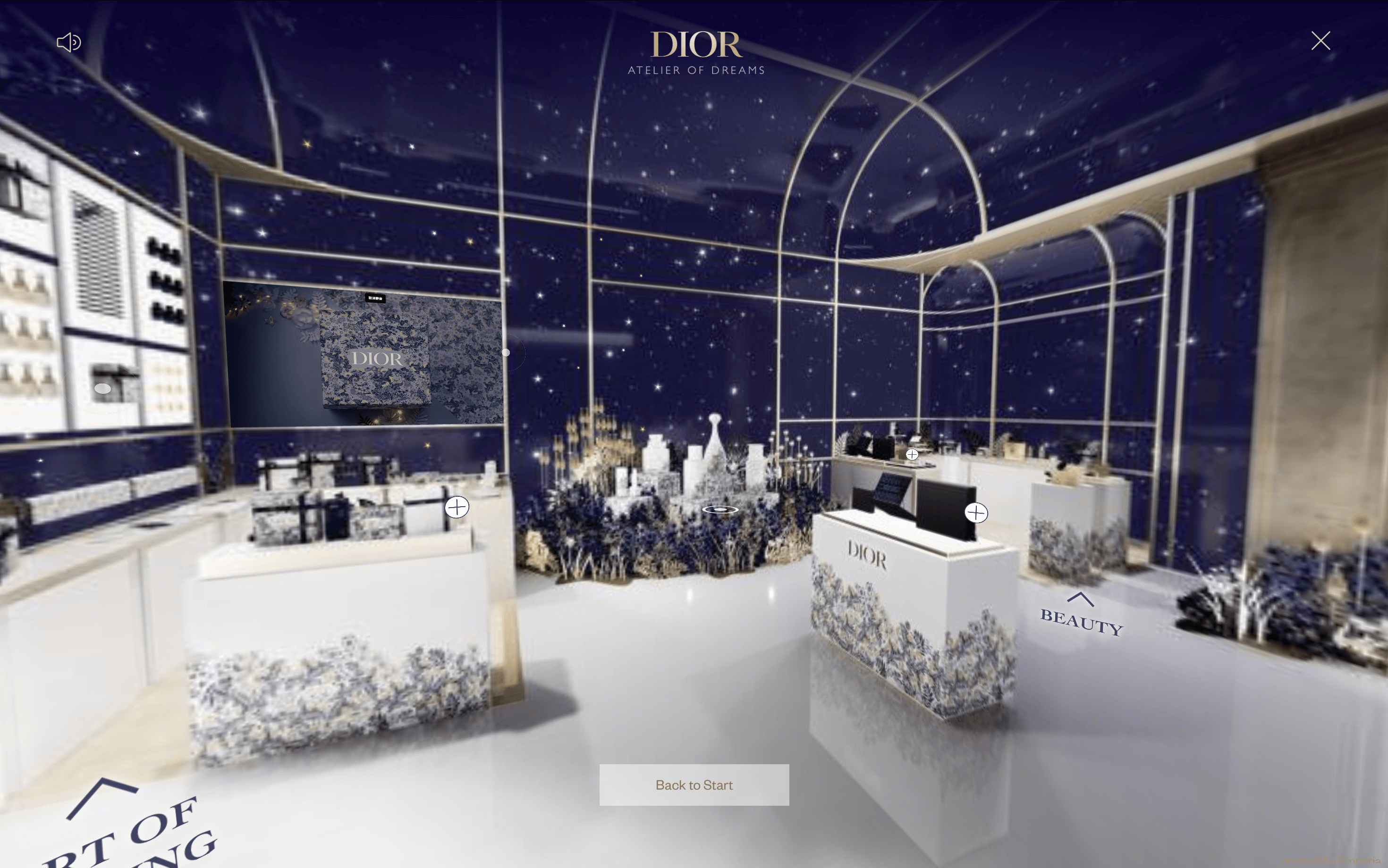 Dior 虛擬展廳